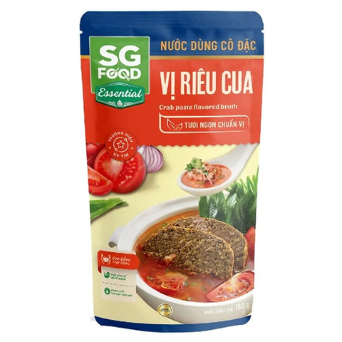 Nước Dùng Cô Đặc Lẩu Riêu Cua Sg Food (180G*24 gói)