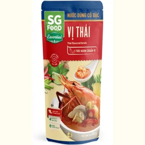 Nước Dùng Cô Đặc Lẩu Thái Sg Food (180G*24 gói)