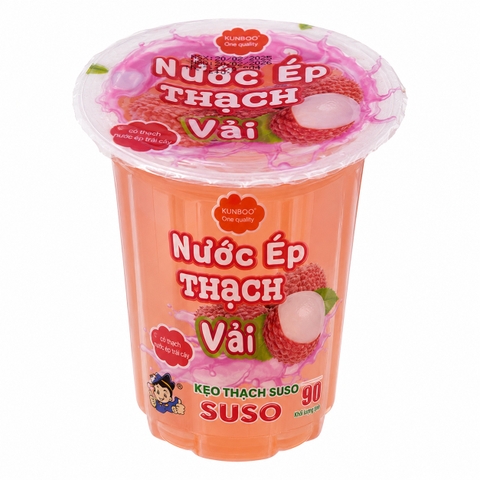 Nước Ép Thạch Hương Vải (1 Lốc * 6 Chai)
