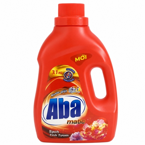 Nước Giặt Aba Đỏ (3,1KG * 3 can)