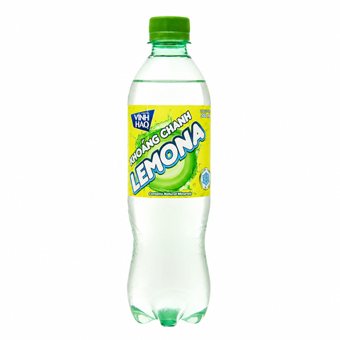 Nước Khoáng Lemona Có Gas Tự Nhiên (500Ml*24Chai)