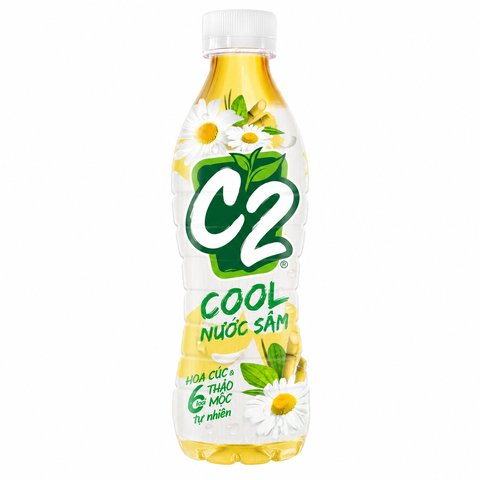 Trà C2 Sâm Hoa Cúc Cool (280ML*24chai)