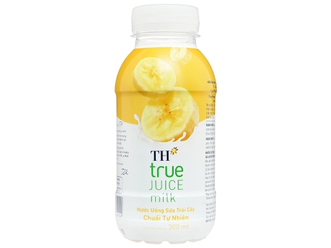 Nước Sữa Trái Cây Chuối Th True Juice Milk (300ML*24 hộp)