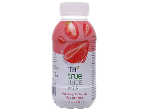 Nước Sữa Trái Cây Dâu Th True Juice Milk (300ML*24 hộp)