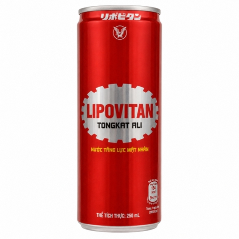 Nước tăng lực Lipovitan mật nhân Tongkat Ali (250ML * 24 Lon)