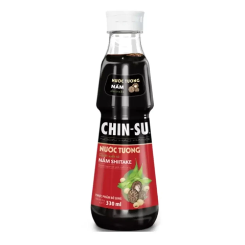Nước tương CHIN-SU Nấm Shiitake Miền Nam (330ml * 24 Chai)