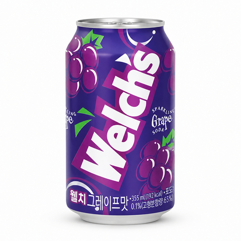 Nước Uống Có Gas Welch’s Vị Nho 355ML