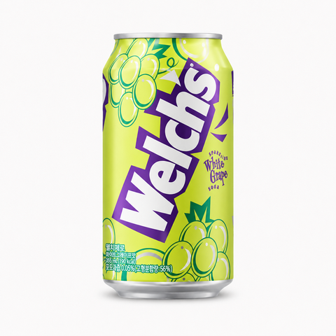 Nước Uống Có Gas Welch’s vị Nho Trắng 355ML