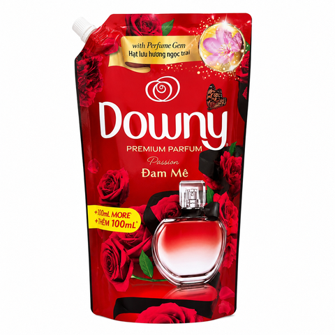 Nước Xả Vải Downy Hương Nước Hoa Đam Mê Dạng Túi (1.45L*9Túi )