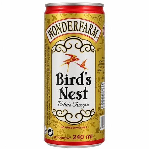 Nước Yến Ngân Nhĩ Wonderfarm ( 240ML*30 lon )