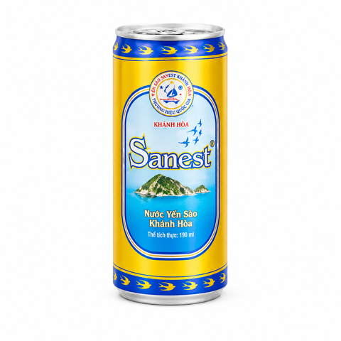 Nước Yến Sào Khánh Hoà Sun Sanest Khay 30 Lon 190ML (108K30)