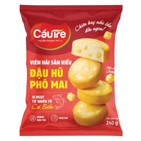 Cầu Tre Viên Hải Sản Kiểu Đậu Hũ Phô Mai (240G * 20 Gói)