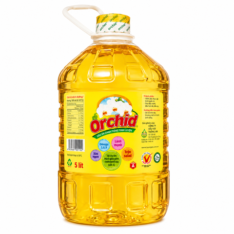 Dầu Thực Vật Hảo Hạng Orchid (5L*4 can)