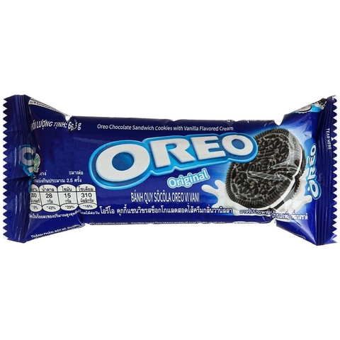 Bánh Quy Oreo Vị Kem Socola (61,25G* 24 hộp)