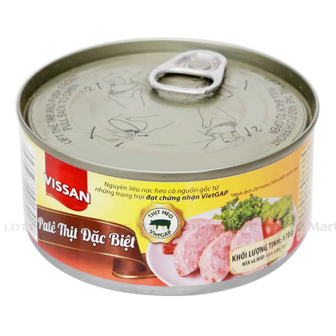Pate Thịt Đặc Biệt Vissan (170G* hộp)