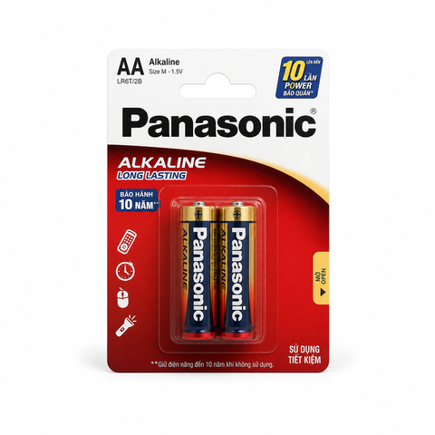 Pin Panasonic 2A Chính Hãng Alkaline LR6T/2B