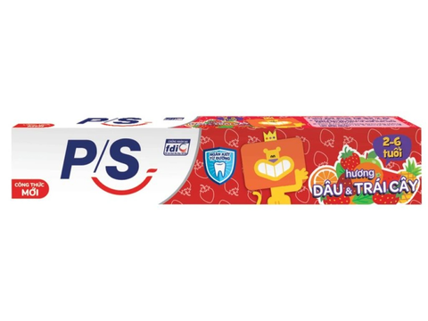 P/S Kem Đánh Răng Bé Ngoan Hương Dâu (35g*120 ống)