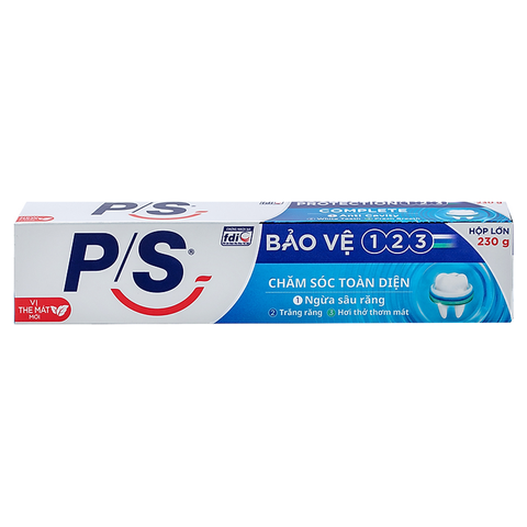 P/S Kem Đánh Răng Bảo Vệ 123 (230G * 36 Tuýp)