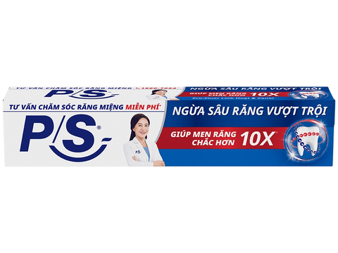 P/S Kem Đánh Răng Ngừa Sâu Răng Vượt Trội (100G*60 ống)