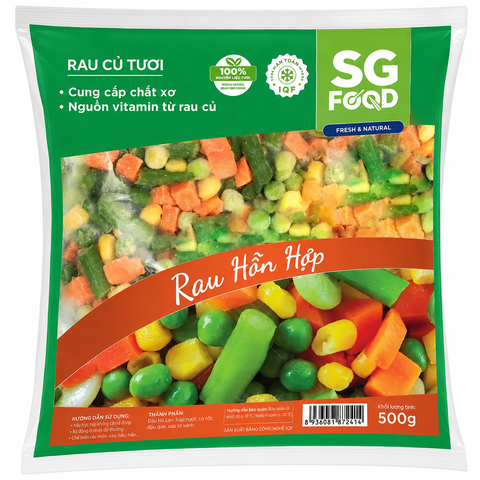 Rau Hỗn Hợp (500G*10 gói)