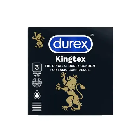 Durex Bao Cao Su Kingtex (3 cái * 1 hộp)
