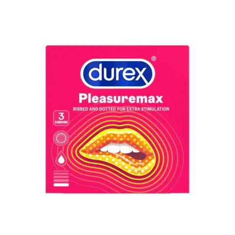 Durex Bao Cao Su Pleasuremax (3 cái * 1 hộp)