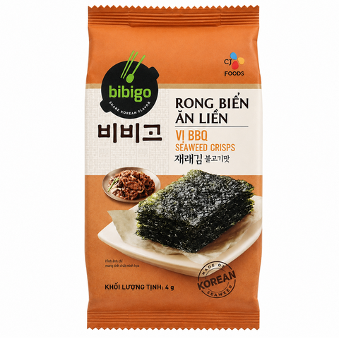 Rong Biển BBQ Bibigo (4G * 72 Gói)