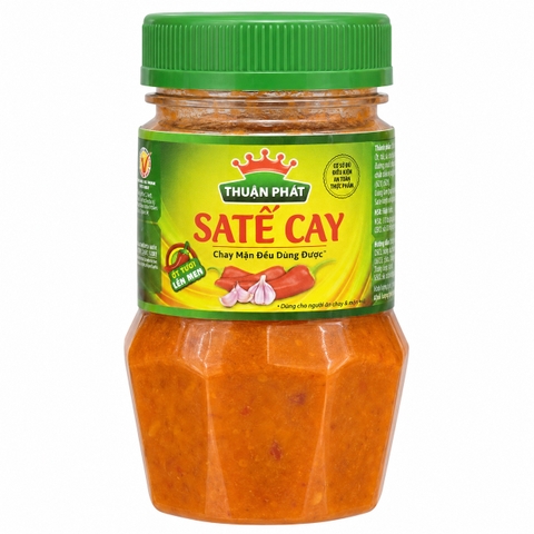 Sa Tế Cay (Ớt Tươi) Thuận Phát (85G*108 Hũ)