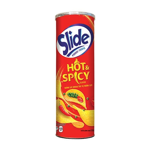 Slide Khoai Tây Lát Thơm Cay (145G * 14 Lon)