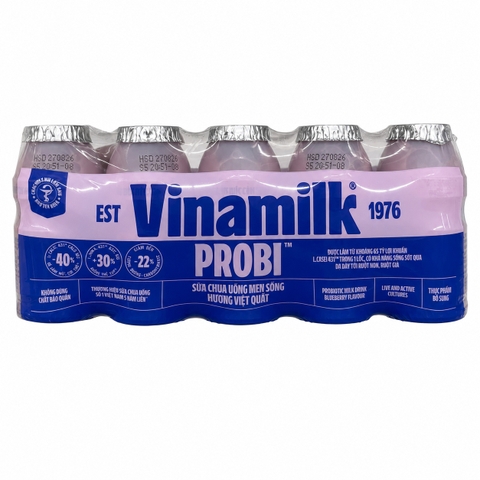 Sữa Chua Uống Vinamilk Probi Hương Việt Quất (65ML * 48 Chai)