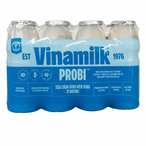 Sữa Chua Uống Vinamilk Probi Ít Đường (65ML * 48 Chai)