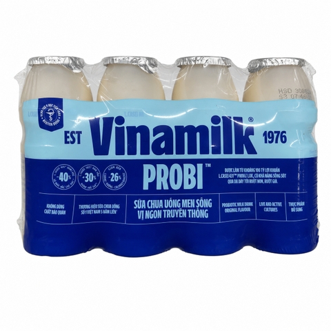 Sữa Chua Uống Vinamilk Probi Vị Truyền Thống (130ML * 24 Chai)