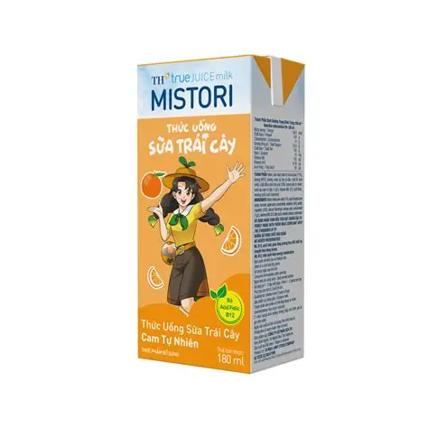Sữa Trái Cây Cam Mistori (180ML*48 hộp)