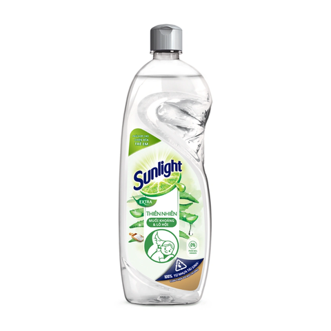 SUNLIGHT Nước Rửa Chén Thiên Nhiên Lô Hội (400g*24Chai)