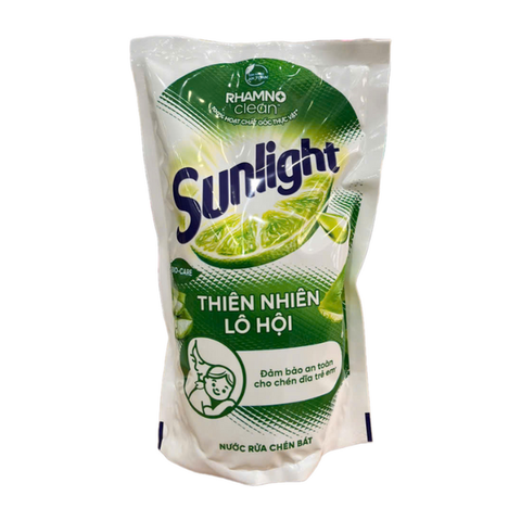 Sunlight Nước Rửa Chén Thiên Nhiên Lô Hội (720G * 18 Túi)