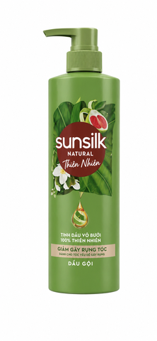 Sunsilk Dầu Gội Ngăn Gãy Rụng Tóc (Xanh) (380Ml*12 Chai)