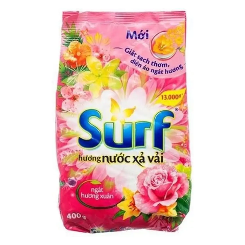 SURF Bột Giặt Hương Nước Xả Vải Ngát Hương Xuân (380g*36gói)