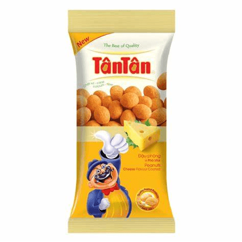 Tân Tân Đậu Phộng Vị Phô Mai (50G*60 gói)