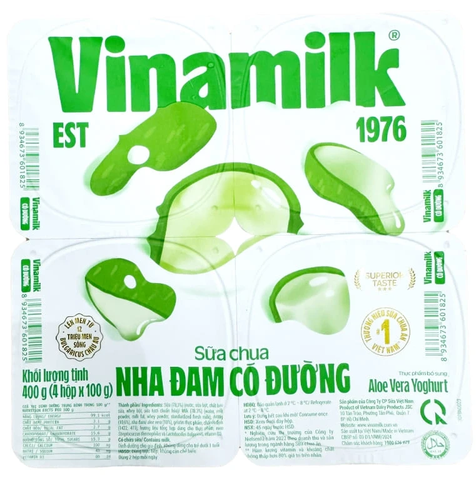 Sữa Chua Nha Đam Vinamilk (100G*48 Hộp)