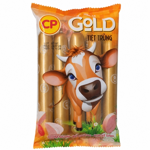 Thùng Xúc Xích Gold Tiệt Trùng (200G*20 gói)