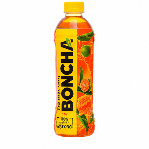 Trà Boncha Mật Ong Vị Tắc (450Ml * 24 Chai)