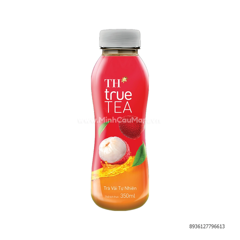 Trà Vải Tự Nhiên Th True Tea (350Ml*24 Chai)