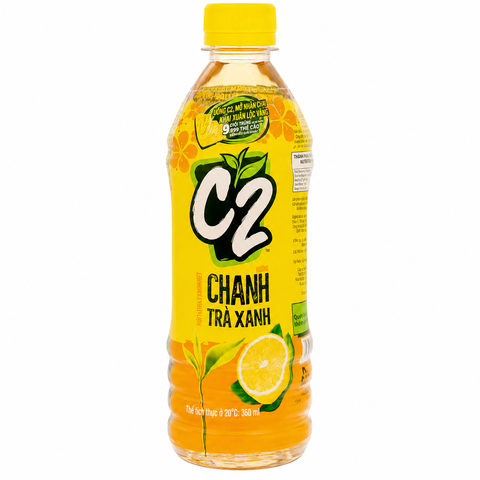 Trà Xanh C2 Hương Chanh (455ML*24 chai)