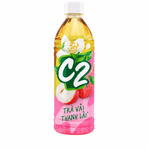 Trà C2 Hương Vải Thanh Lài (455ML*24 chai)