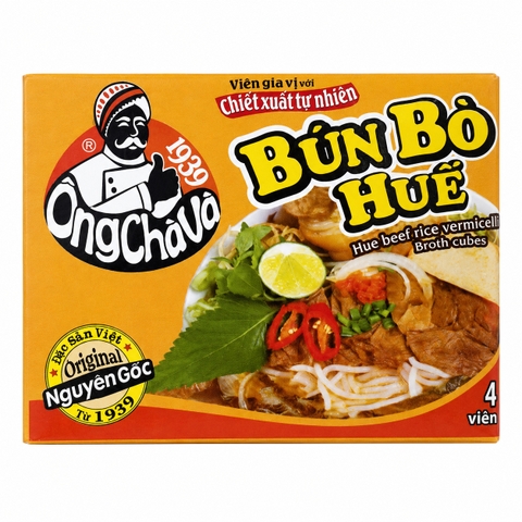 Viên Gia Vị Bún Bò Huế Ông Chà Và (75G * 72 Hộp)