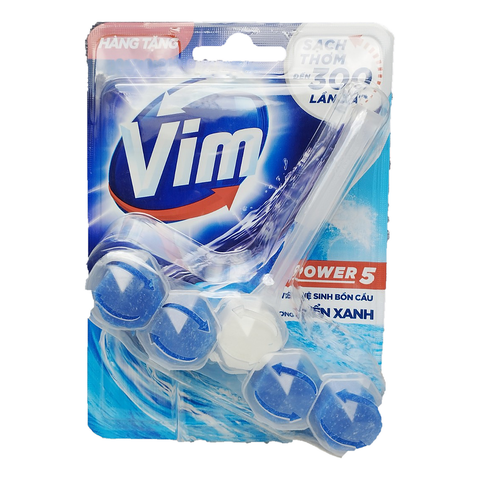 Vim Viên Thả Vệ Sinh Bồn Cầu Hương Bạc Hà (180G * 12 Vỉ)