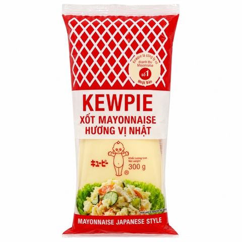 Xốt Mayonnaise Hương Vị Nhật Kewpie (300G * 12 Chai)