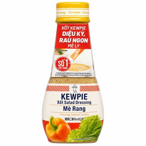 Xốt Salad Dressing Mè Rang Kewpie (210ML * 12 Chai)
