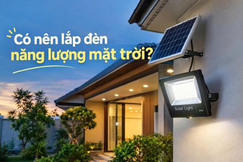 Có nên lắp đèn năng lượng mặt trời