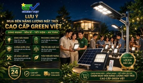Lưu ý khi chọn công suất đèn năng lượng mặt trời